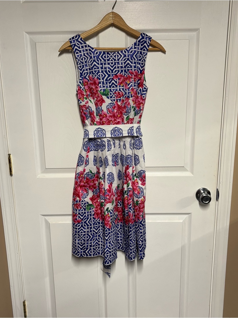 Talbots Sleeveless Fit-and-Flare Dress